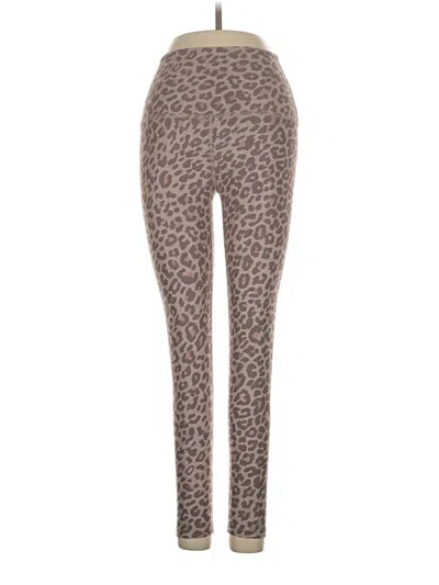Pre-owned Beyond Yoga Leggings In Brown