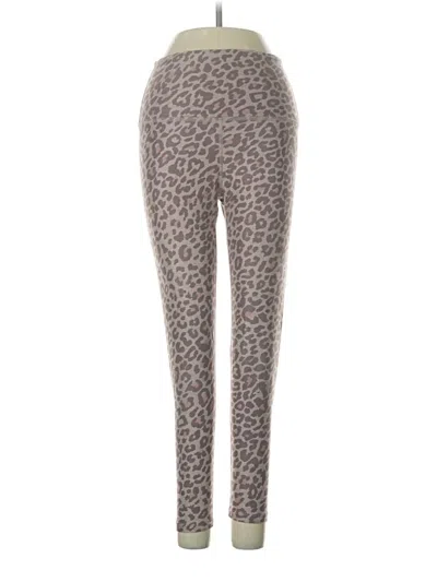 Pre-owned Beyond Yoga Leggings In Gray
