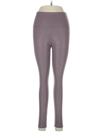Pre-owned Beyond Yoga Leggings In Purple