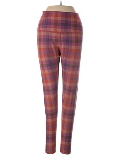 Pre-owned Beyond Yoga Leggings In Purple