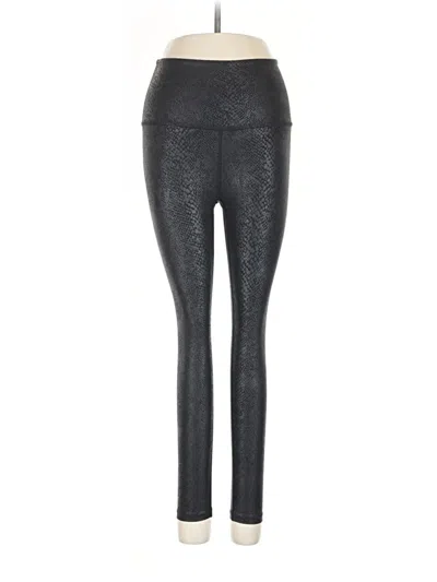 Pre-owned Beyond Yoga Leggings In Silver