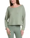Beyond Yoga Let Loose Pullover In Green