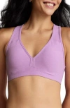 Beyond Yoga Lift Your Spirits Sports Bra In Purple
