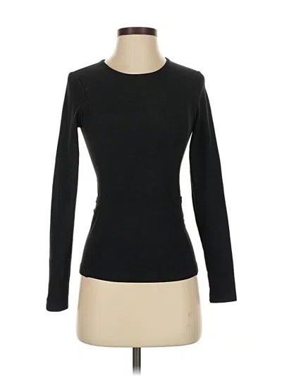 Pre-owned Beyond Yoga Long Sleeve T-shirt In Black