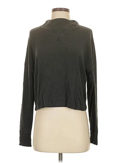 Pre-owned Beyond Yoga Long Sleeve Top Gray Turtleneck Tops