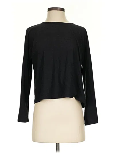 Pre-owned Beyond Yoga Long Sleeve T-shirt In Black