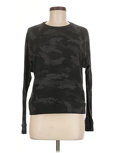 Pre-owned Beyond Yoga Long Sleeve T-shirt In Black