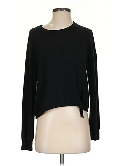 Pre-owned Beyond Yoga Long Sleeve T-shirt In Black