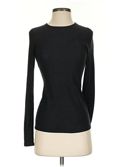 Pre-owned Beyond Yoga Long Sleeve T-shirt In Black