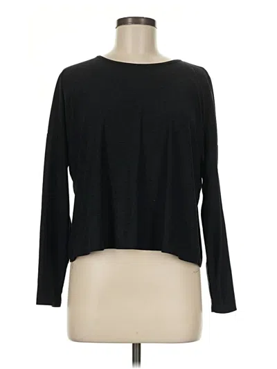 Pre-owned Beyond Yoga Long Sleeve T-shirt In Black