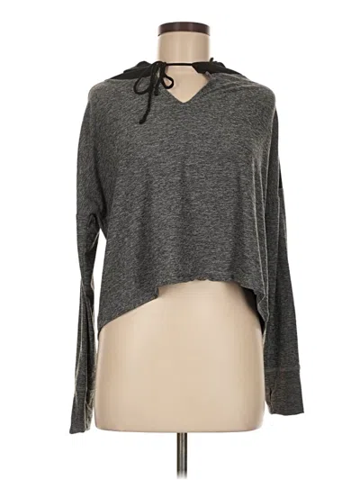 Pre-owned Beyond Yoga Long Sleeve T-shirt In Gray