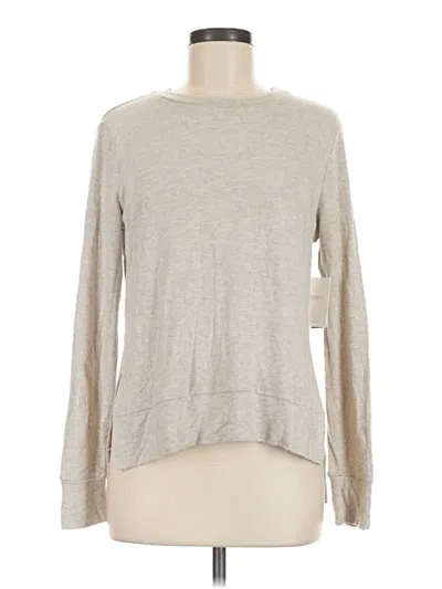 Pre-owned Beyond Yoga Long Sleeve T-shirt In Gray