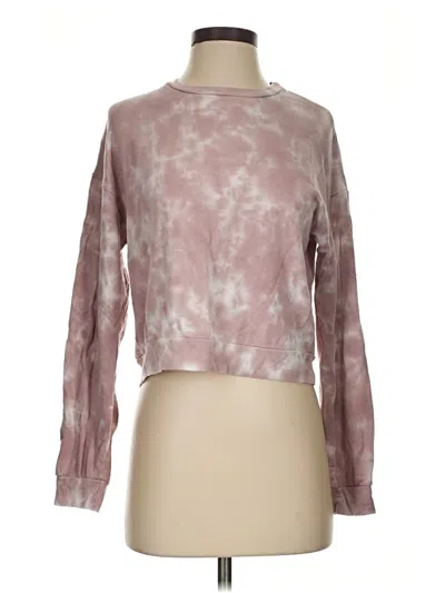Pre-owned Beyond Yoga Long Sleeve T-shirt In Pink