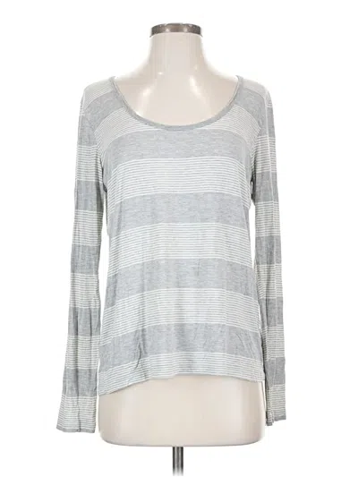 Pre-owned Beyond Yoga Long Sleeve T-shirt In Silver