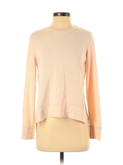 Pre-owned Beyond Yoga Long Sleeve T-shirt In Tan