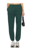 Beyond Yoga Luxe Fleece Sweatpant In Dark Spruce Green