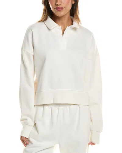 Beyond Yoga Luxefleece Collared Sweatshirt In Neutral