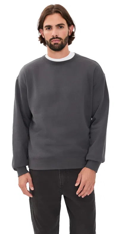 Beyond Yoga Luxefleece Crewneck Pullover Black Ash