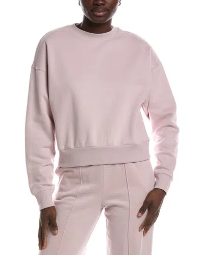 Beyond Yoga Luxefleece Crewneck Sweatshirt In Pink