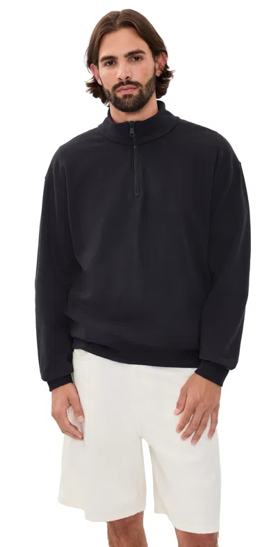 Beyond Yoga Luxefleece Half Zip Pullover Black