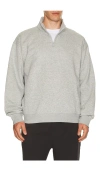 Beyond Yoga Luxefleece Half Zip Pullover In Gray