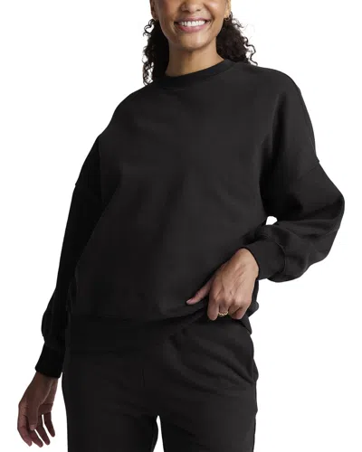 Beyond Yoga Luxefleece Oversized Sweatshirt In Black