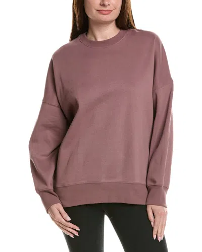 Beyond Yoga Luxefleece Oversized Sweatshirt In Brown