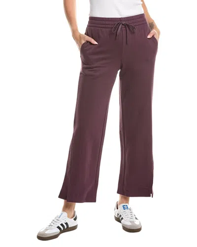 Beyond Yoga Luxefleece Wide Leg Pant In Purple