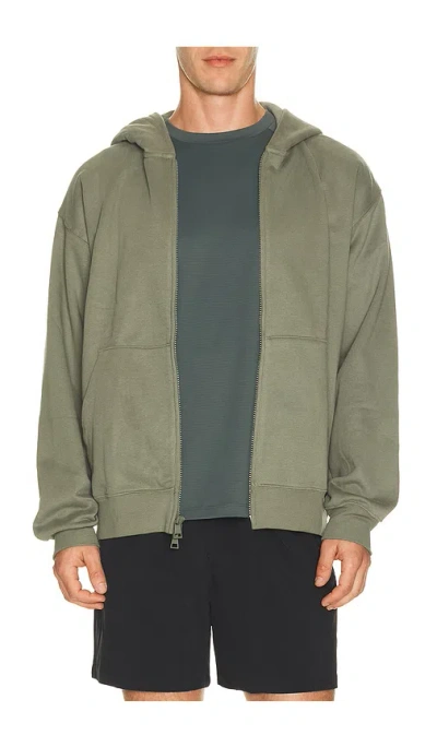 Beyond Yoga Luxefleece Zip Up Hoodie In Multi