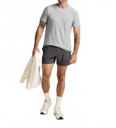 Beyond Yoga Men's Pivotal 2.0 Short - 5" In Graphite In Multi
