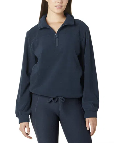 Beyond Yoga New Terrain Pullover In Blue