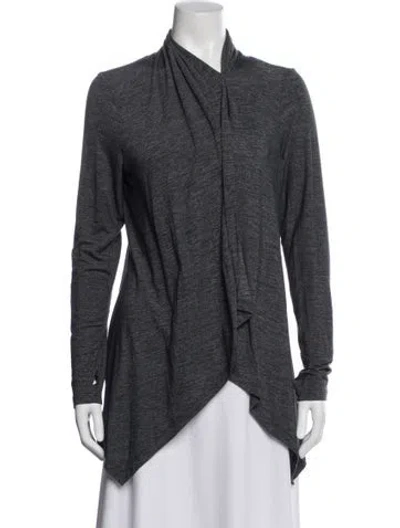 Pre-owned Beyond Yoga Nylon Jacket In Blue/grey