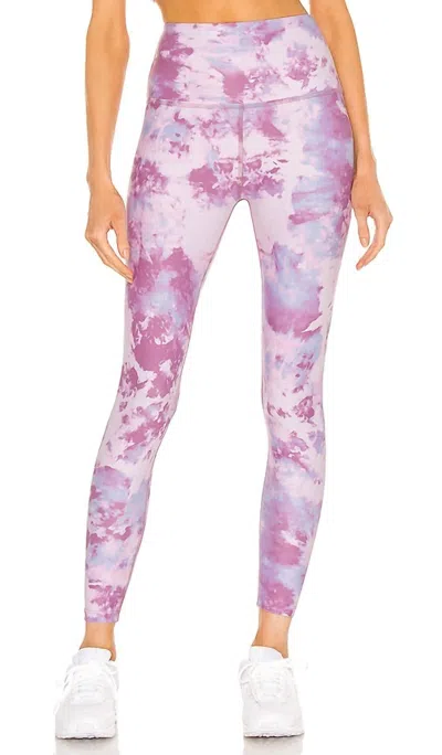 Beyond Yoga Olympus High Waisted Midi Leggings In Orchid Haze In Pink