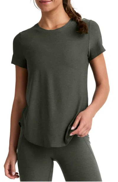 Beyond Yoga On The Down Low T-shirt In Green