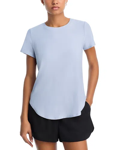 Beyond Yoga On The Down Low T-shirt In Blue