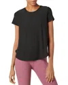 Beyond Yoga Featherweight On The Down Low Tee In Darkest Night