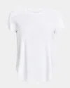 Beyond Yoga Plus On The Down Low Bopo Tee In Lilac Petal Heather