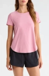 Beyond Yoga On The Down Low T-shirt In Pink
