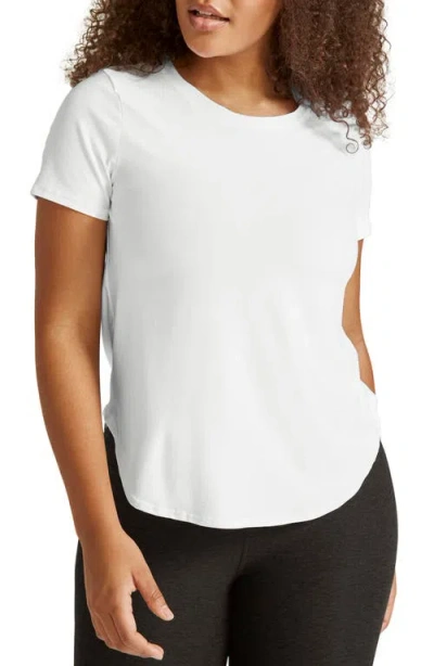 Beyond Yoga On The Down Low T-shirt In White