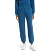 Beyond Yoga On The Go Cotton Blend Joggers In Blue Gem