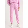 Beyond Yoga On The Go Cotton Blend Joggers In Pink