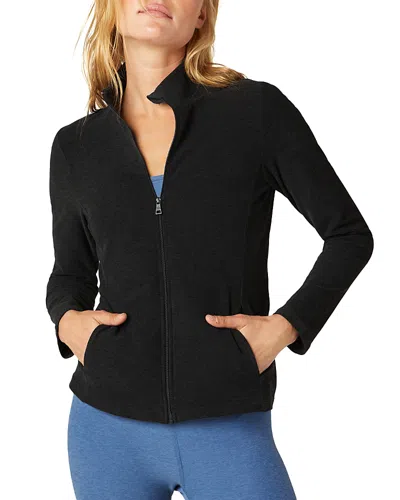 BEYOND YOGA ON THE GO MOCK NECK JACKET,SD2154