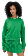 Beyond Yoga On The Go Pullover Home Court Green In Home Court Green