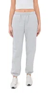 Beyond Yoga On The Go Sweatpants Light Heather Grey In Light Heather Grey