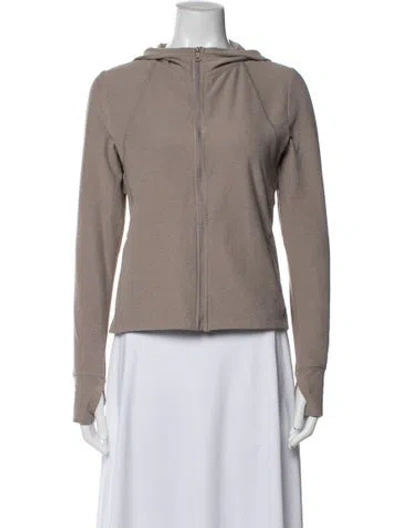 Pre-owned Beyond Yoga Performance Jacket In Neutrals