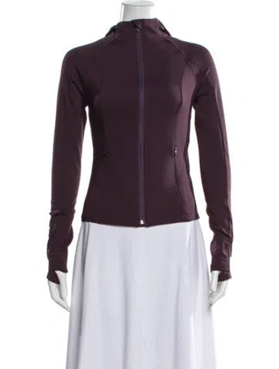 Pre-owned Beyond Yoga Performance Jacket In Purple
