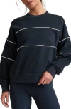 Beyond Yoga Piper Oversize Luxefleece Sweatshirt In Blue