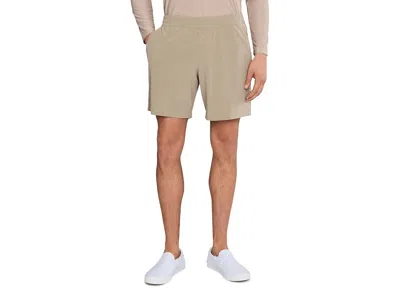 Beyond Yoga Pivotal 2.0 Men's Short 7 Men's Shorts Mushroom: 2xl 7, Elastane/polyester In Neutral