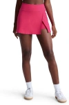 Beyond Yoga Points Crossover Skort In Vivid Pink Heather