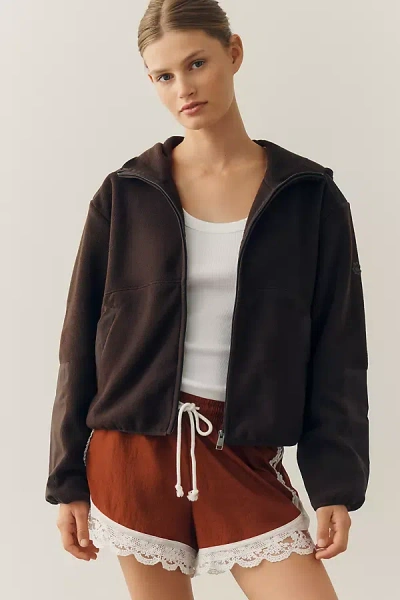 Beyond Yoga Polarflex Jacket In Brown